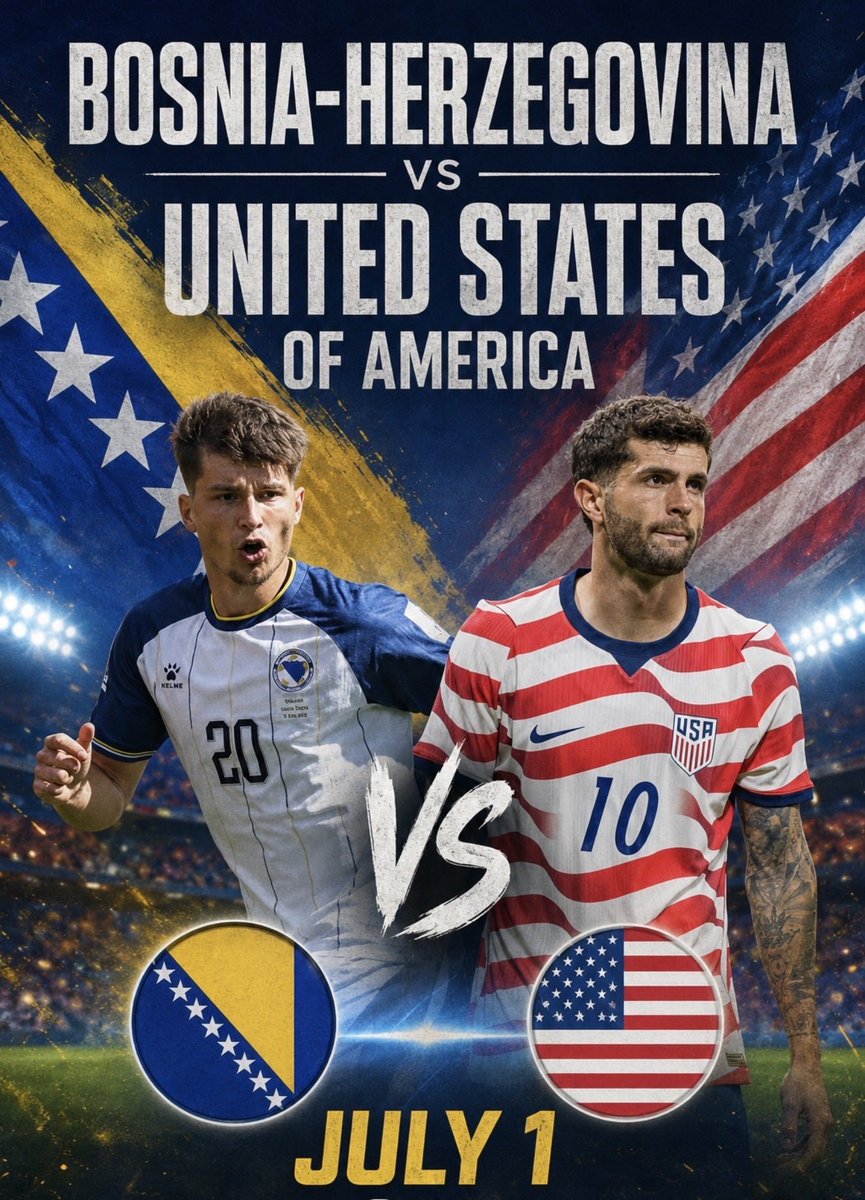 SiaranBolaLive's tweet photo. 32 BESAR PIALA DUNIA 2026

BOSNIA vs USA

*Pathnya Italia Seandainya, Andaikata, Apabila. https://t.co/9yLmZgRWGi