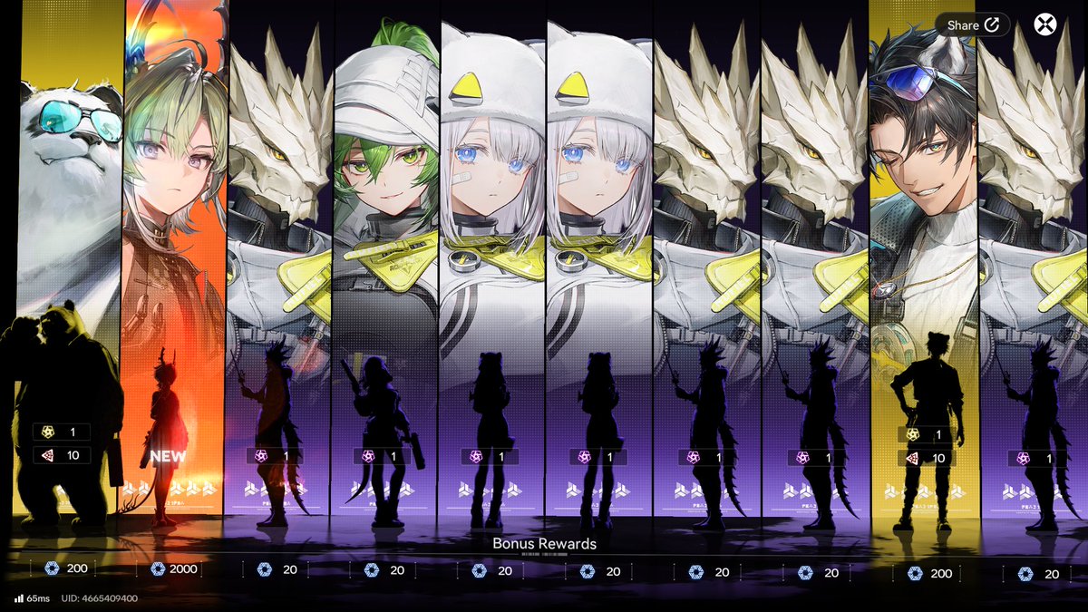 katrambling's tweet photo. ok..
In 202 pulls (I know I said Id pull until Camille but shush), I got Camille on 67, Lifeng, and 2 Zhuang Fangyis...
not bad BUT I want P1 Camille so Im pulling again after I get the three free pulls from the daily :) https://t.co/aHBXKy8Cr6