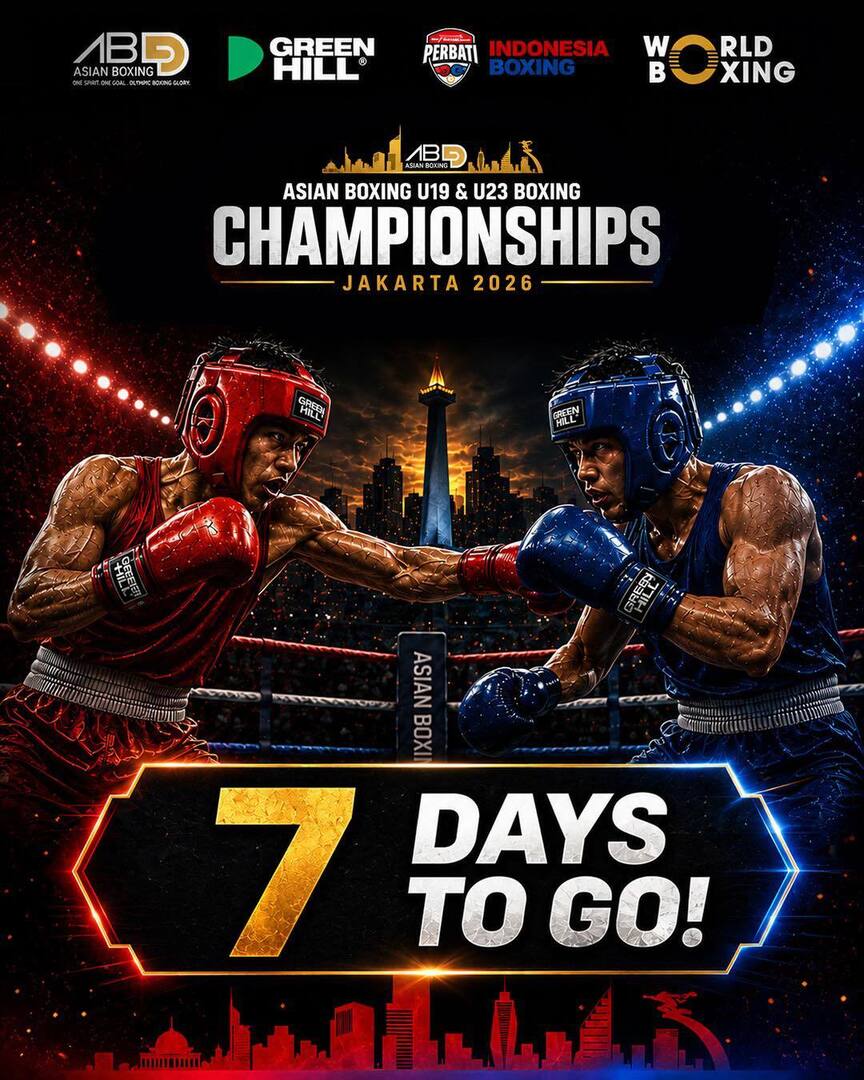 RealAsianBoxing's tweet photo. 1 week to go before teams start arriving in Jakarta 🥊 https://t.co/5niNi5svhz https://t.co/aaHqZ0C99d