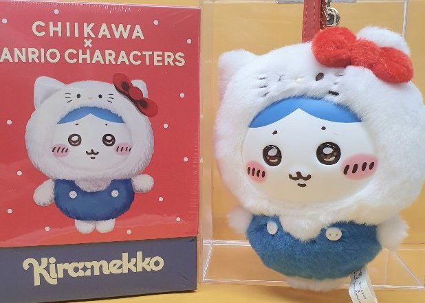 chiikawa_land's tweet photo. #ちいかわらんどTOKYO_Station

🍎商品再入荷のお知らせ🍎

・Kiramekko（ハチワレ×ハローキティ）

が再入荷いたしました✨

ご来店の際にはぜひチェックしてみてください🎵

＃ちいかわ https://t.co/byfxifx6Hw