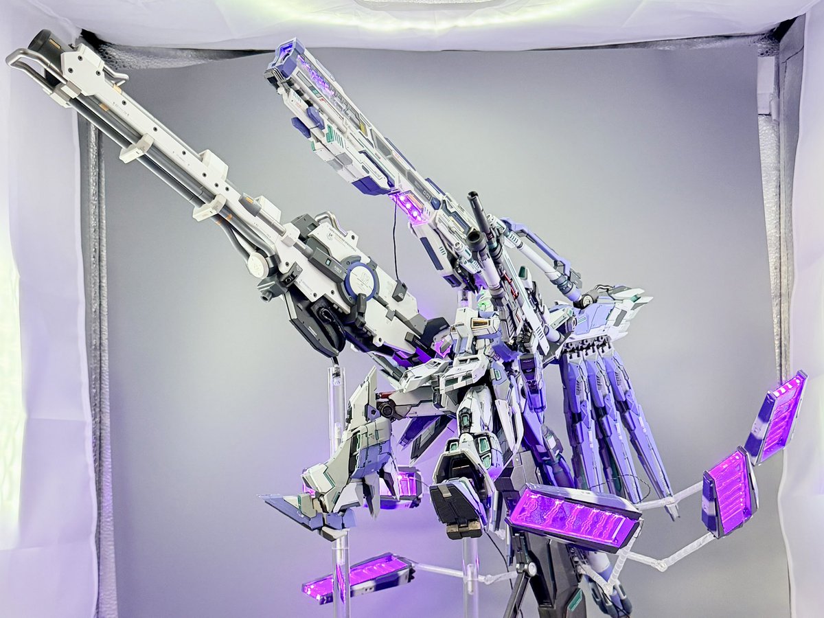 anaheim_mech's tweet photo. “UNLIMITED CANNON WORKS!”

V-Tiger Hi-Nu Gundam

#nugundam #gundam #gunpla #plamo #mecha https://t.co/xUn8cqTfVW