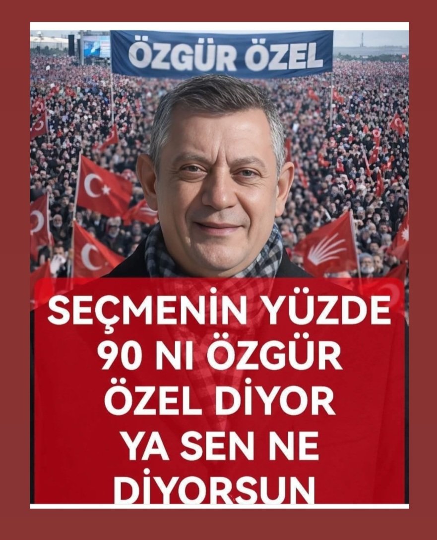 sozkan2010's tweet photo. Destekliyoruz Özgür Baba❤️ https://t.co/2FmL1Jvk3J