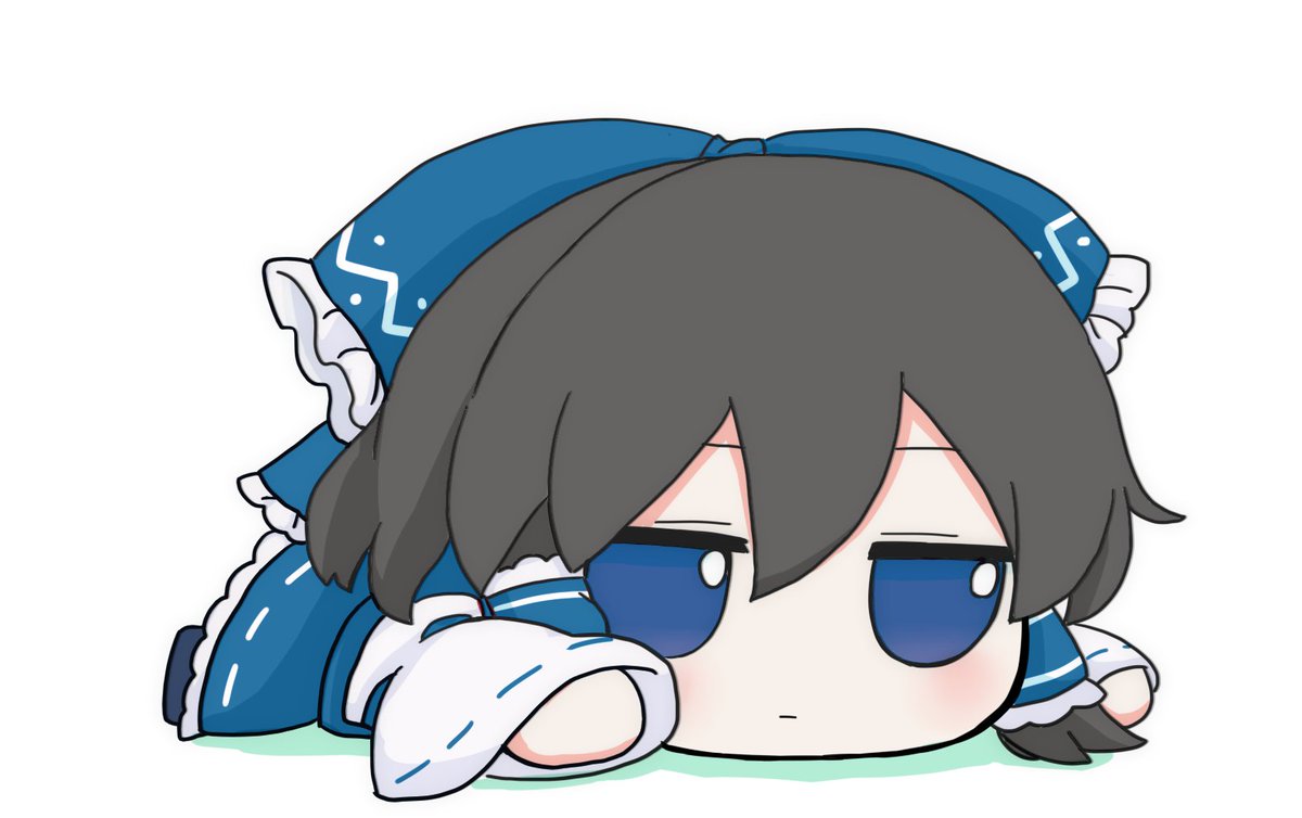 azumammeri's tweet photo. ふもれいむ（青） https://t.co/FsV2RrFE9W