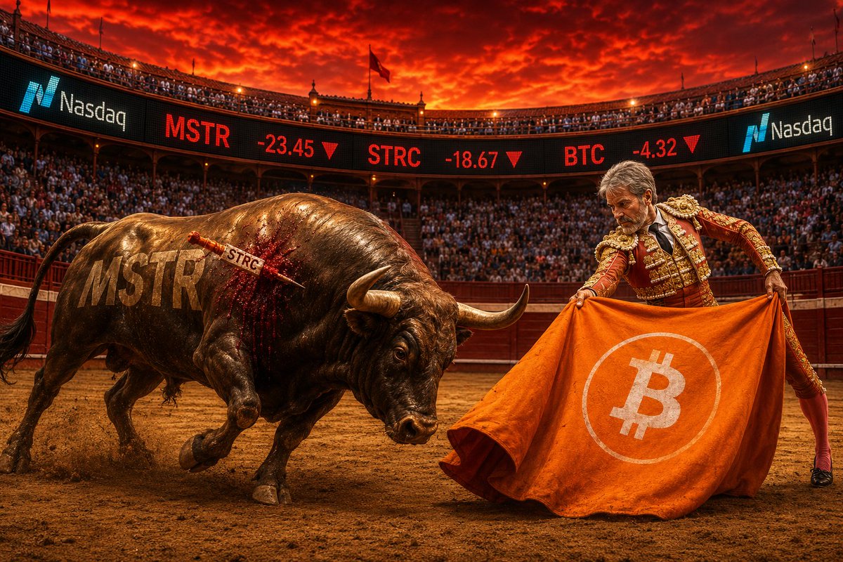 solanastocks's tweet photo. Just before another Bitcoin maxi tells us once again how easily $MSTR can repay all its debts... remember you can trade $MSTR and $STRC on Solana https://t.co/EROyB74lZe