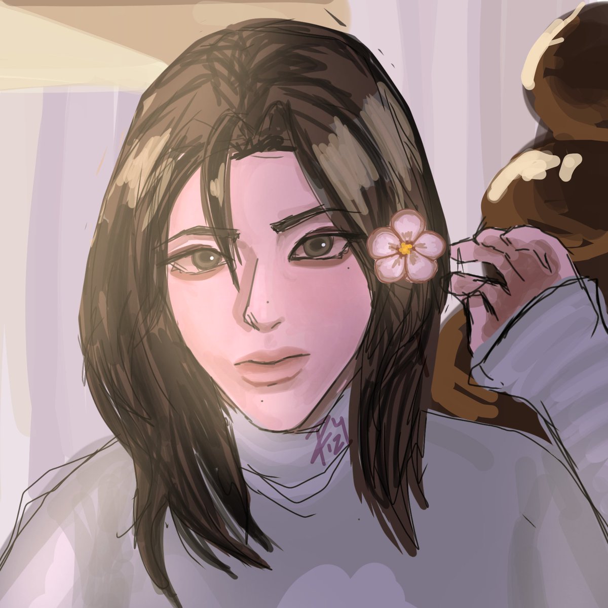 theodorosseu's tweet photo. melahirkan oc baru untu bahan timtoc 😋😋🤤🤤 her name is mayaa!! #oc https://t.co/oIOvaNWvYo