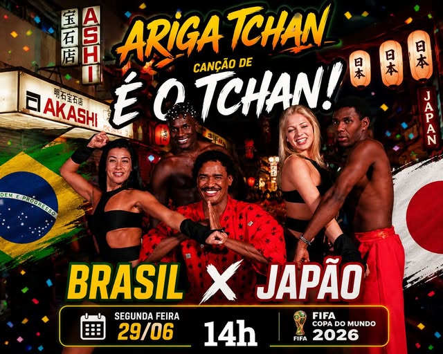 toptv90's tweet photo. O Japão é o próximo adversário do Brasil na Copa do Mundo 2026 qual seu Palpite para esse jogo
📷 x 📷 https://t.co/wrwIWIX0Me