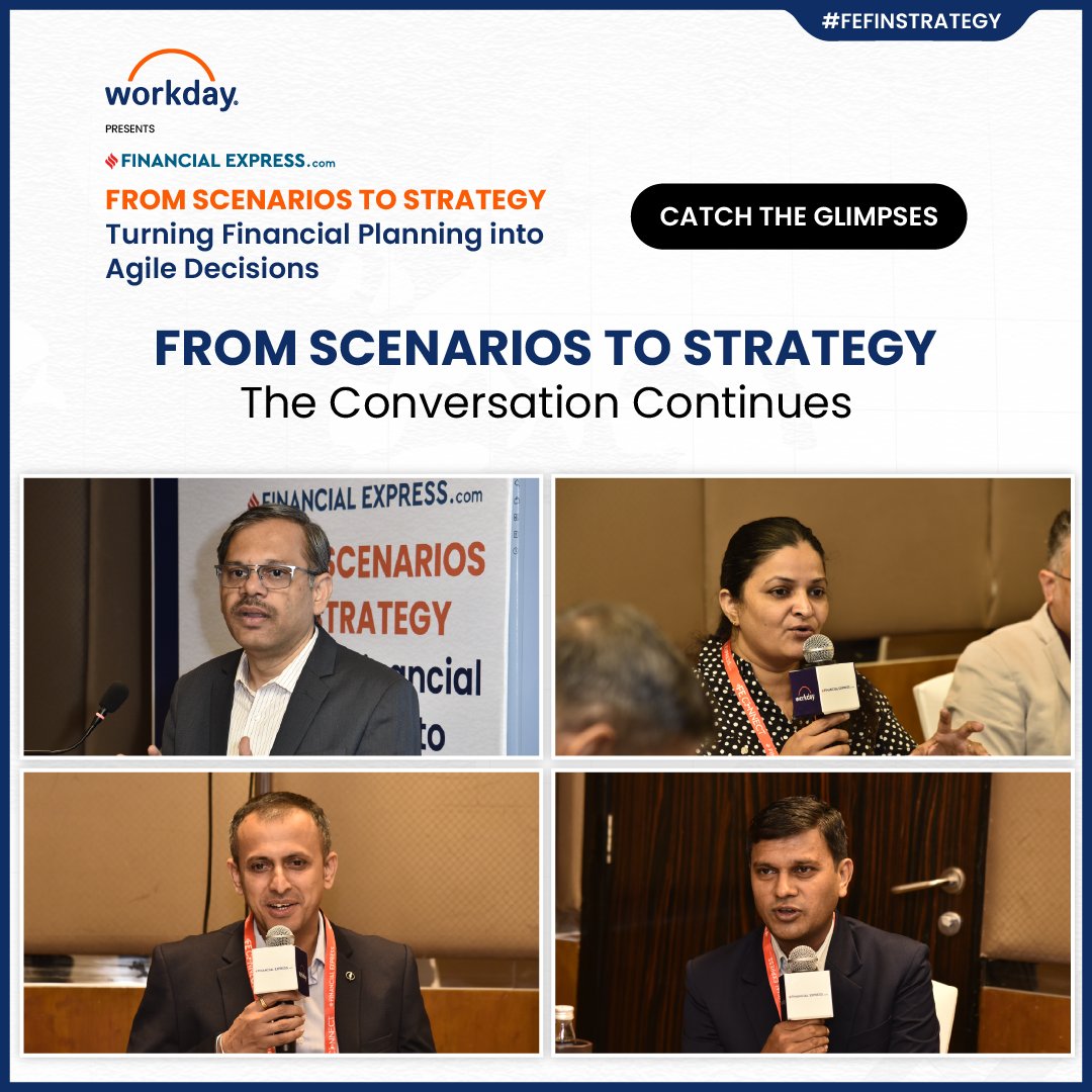 FE_CFO's tweet photo. Thank you to all the finance leaders and industry experts for making @Workday presents FE From Scenarios to Strategy: Turning Financial Planning into Agile Decisions a meaningful platform for insightful discussions and peer learning.

#FEFinStrategy #FinancialExpress #Workday https://t.co/ojpHqyrx6h