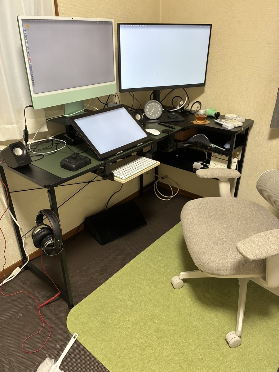 とりあえずおうちできたよ…