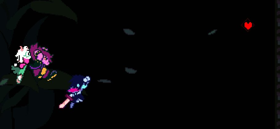 ieatweapons's tweet photo. SPOILERS
#deltarunespoilersch5 
/
/
/
/
/
/
/
/
/
/
/
/
/
/
/
/
/
/
/
/
/
/
/
/
/
/
/
really interesting thing you can do by jumping off to the right before the big sun reveal (I HAVE NO IDEA WHAT THIS ACTUALLY DOES BESIDES TAKE ME TO 1 HP????) https://t.co/a0PHSxEk7A