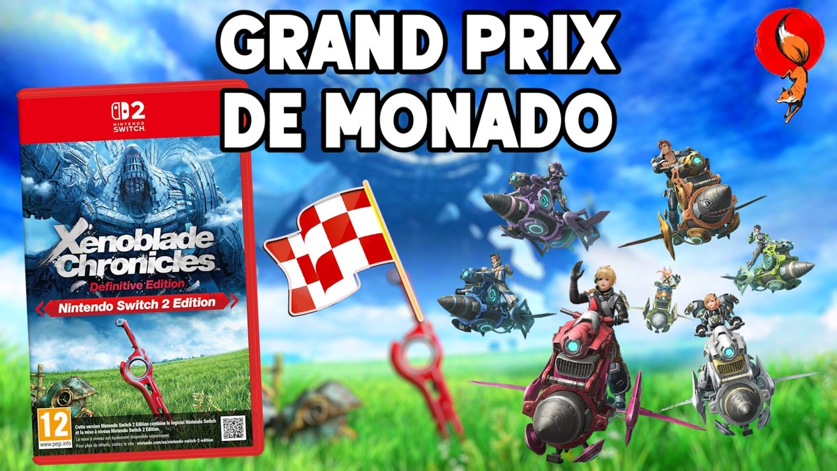 Antistar's tweet photo. Ça faisait longtemps que vous n'aviez pas eu votre dose hebdo de replay Xenoblade, hmm ? 😏

L'épisode hors-série dédié à XENOBLADE KART, ou GRAND PRIX DE MONADO, est dispo sur ma chaîne replay !

C'est à retrouver ici (dernière vidéo de la playlist) :

📼 https://t.co/Z7Xek5znXN https://t.co/MJTji4PlQe