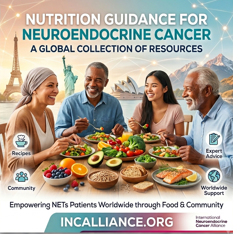 netcancerday's tweet photo. Proper nutrition improves quality of life and minimizes nutrition-related side effects.
☑️Check out INCA’s Nutrition in NENs web section with a global collection of books and videos resources: https://t.co/bFqds3uWoQ
#LetsTalkAboutNETs https://t.co/hNmt6WoLaE