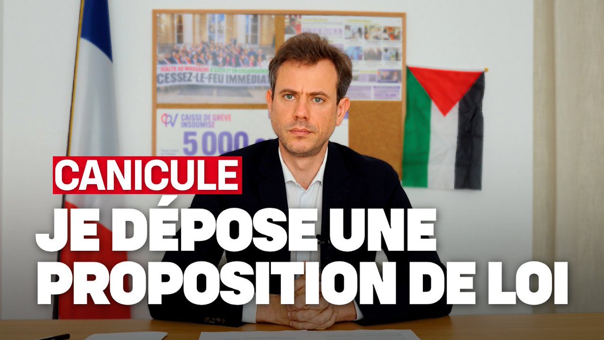 PaulVannierFI's tweet photo. Je dépose une proposition de loi pour mettre à l’abri les personnes sans domicile fixe en période de canicule.

Retrouvez ma conférence de presse : https://t.co/L0NFM2aial https://t.co/5faYdmyRh7