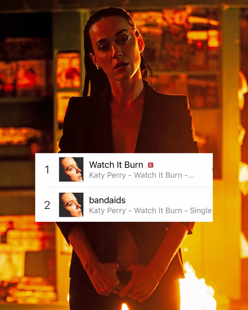 portalkatyperry's tweet photo. iTunes Brasil 🇧🇷

#1. Watch It Burn (NEW)
#2. bandaids (RE) https://t.co/rLOX2IQRsE