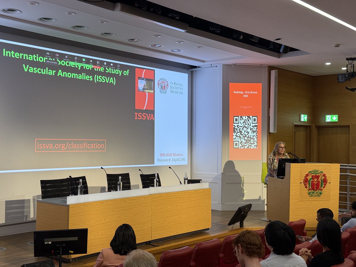 BSHNI_UK's tweet photo. Our Peter Phelps commemorative lecture for 2026 comes from Dr Deborah Shatzkes from NY, USA, former president of ASHNR.  Talking on vascular malformations. 
https://t.co/5p7NhbvFC0 https://t.co/oFb8njU2Fj