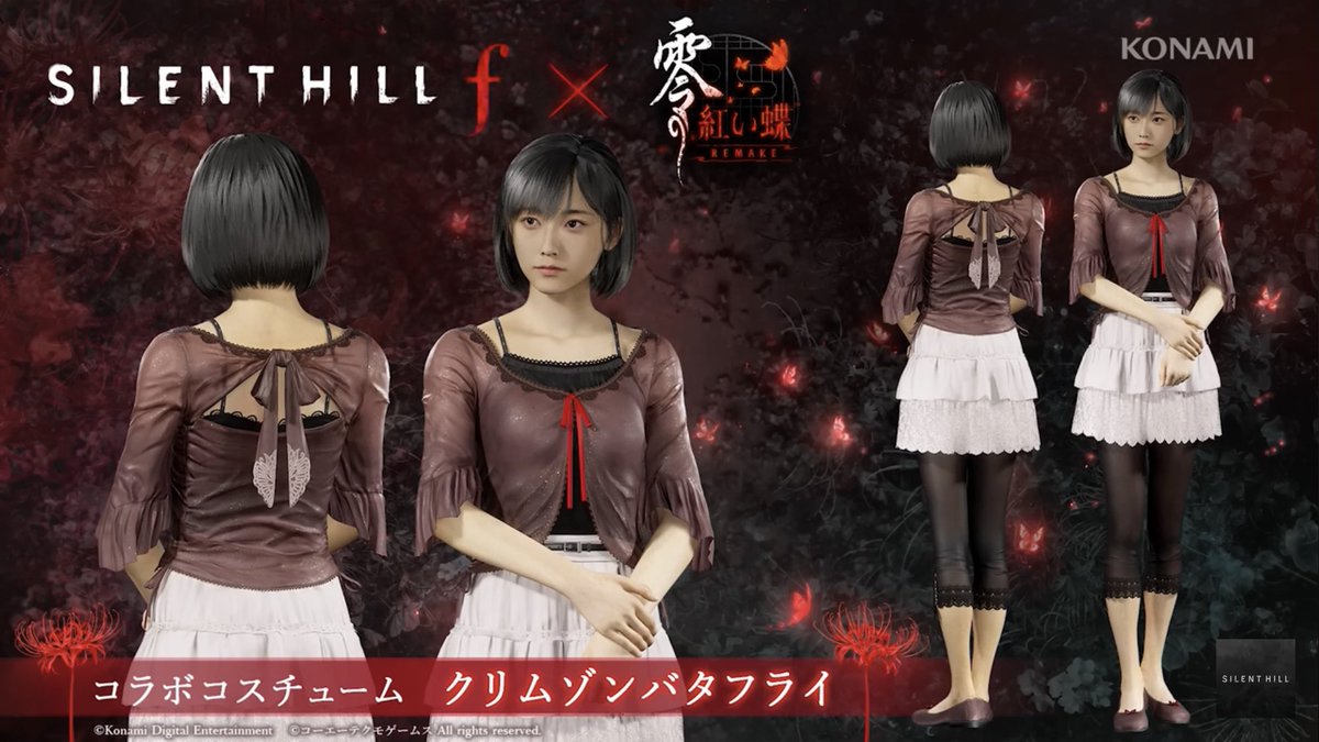 immalkwalahi's tweet photo. Silent Hill f X fatal frame 2 remake celebration 

New costume in Silent Hill f
Free update today https://t.co/DkjdYihfzg