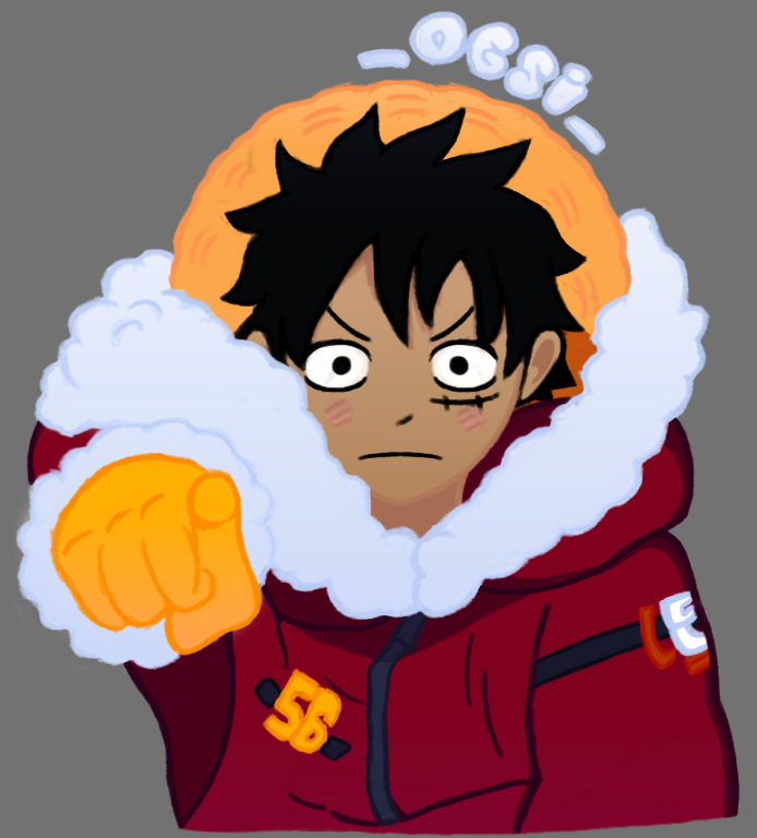 _OGSI_'s tweet photo. I haven't posted art in a few years but redrew a One Piece frame #onepiece  #luffy https://t.co/B5RyBqTyaT