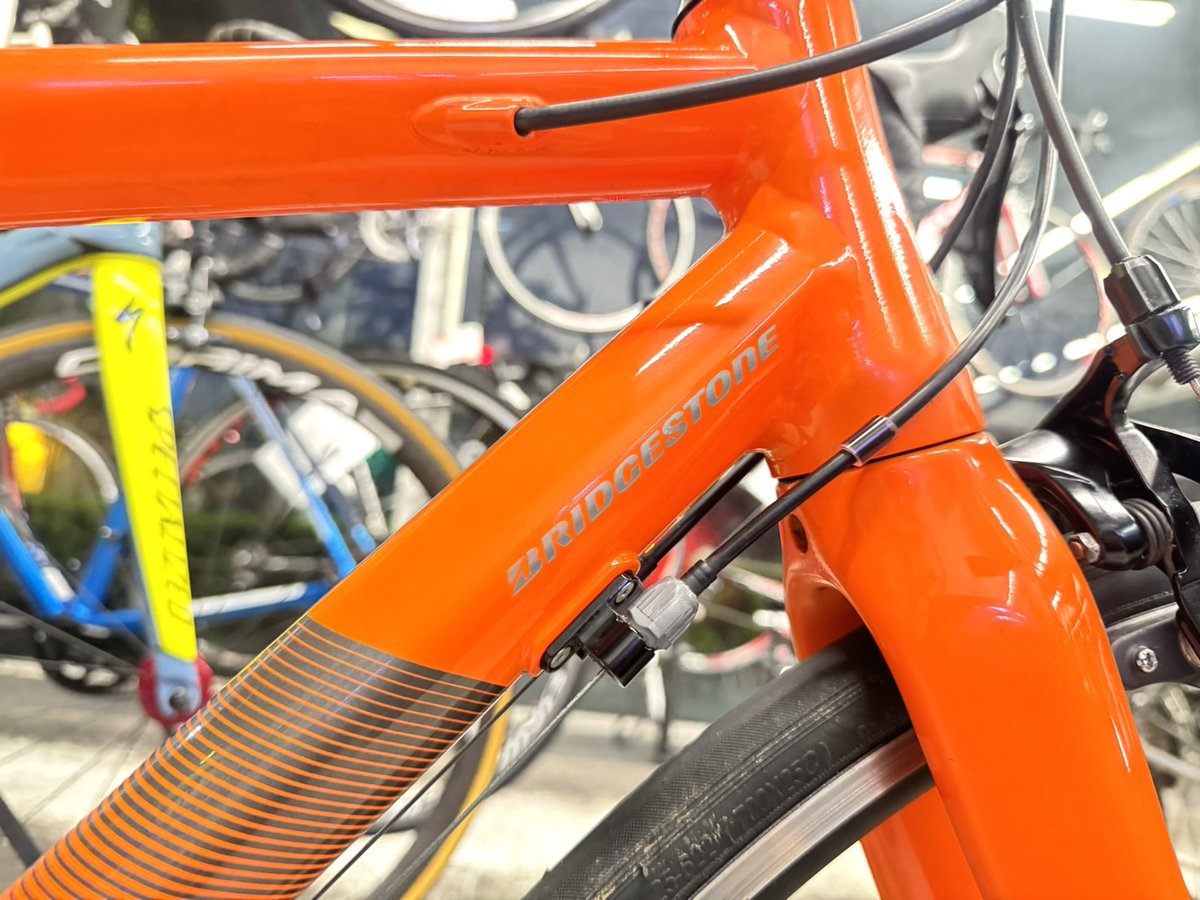 ロードバイク RALEIGH オレンジ