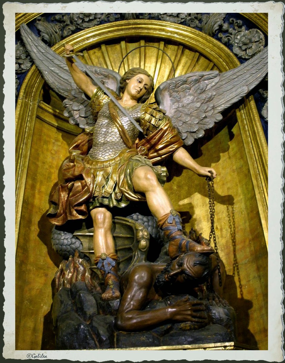 Protectoreazul's tweet photo. OREMOS A
SAN MIGUEL ARCÁNGEL

"San Miguel Arcángel
corta y libera (03)
toda atadura en todos los habitantes de Venezuela
qué partieron de esta tierra en este evento sísmico y llevalos ante DIOS nuestro Señor, para que rindan cuenta de todo lo que hicieron en esta Vida.... Amén" https://t.co/7bIcmjDp2D