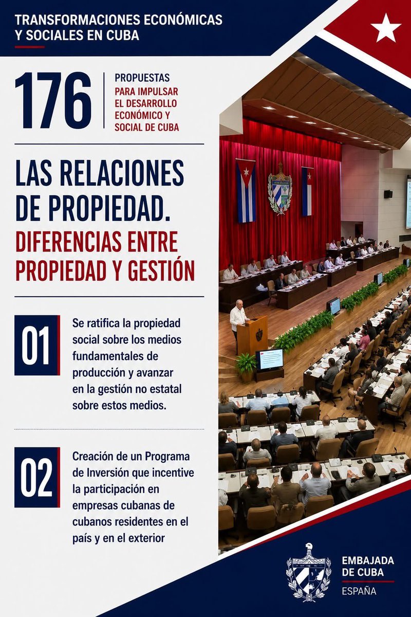 AlbaAlarconFons's tweet photo. Transformaciones Económicas y Sociales en #Cuba🇨🇺 +Eficiencia +Riquezas  +Socialismo https://t.co/k6mb2B4CCN