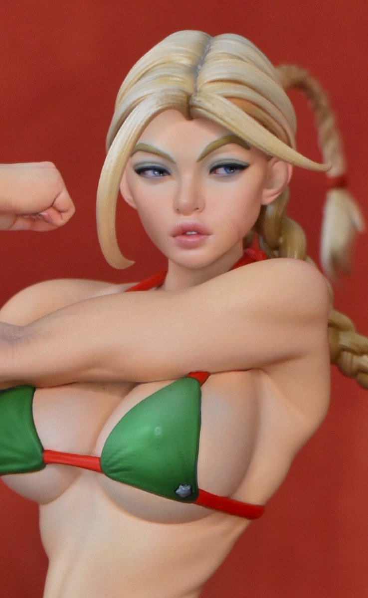 nanatenya's tweet photo. 春麗・キャミィ

ビーチバレーバージョン

1/6スケール 完成

きれいなおねえさんは、好きですか？
（懐かしいキャッチコピー）

どちらも素敵🫶 https://t.co/tjr6P4X7xv