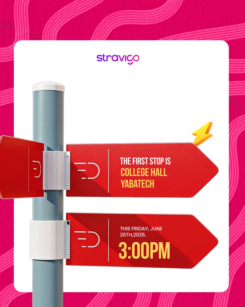 StravigoNG's tweet photo. YABATECH ARE YOU READY?!

BEYOND THE HIGH: Killer Cure Campus Tour

📍 First Stop: YABATECH
 🗓️: Friday, June 26th, 2026
 ⏰: 3PM 

Tag a YABATECH student. Tag your course rep. Tag your department.

#killercurecampustour https://t.co/Sw4TLrEhtv