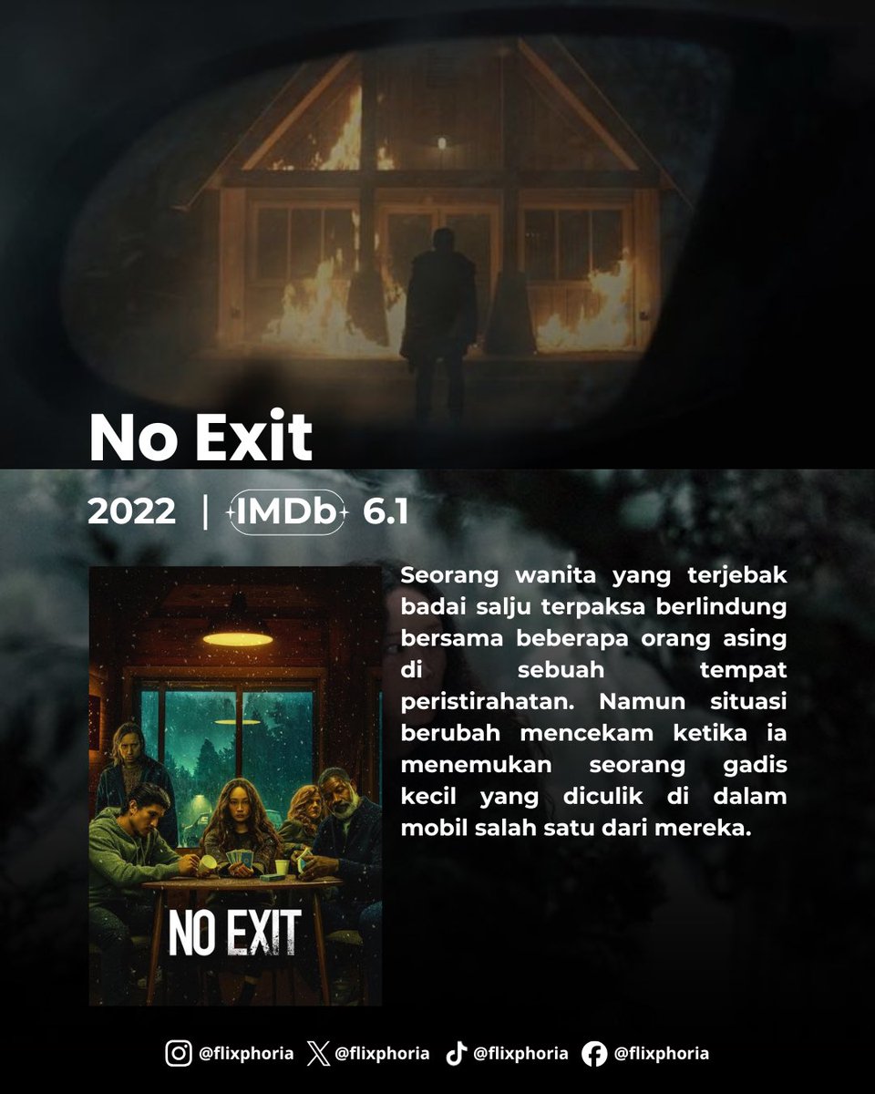 flixphoria's tweet photo. Kalau kamu lagi cari film thriller yang bikin tegang dari awal sampai akhir, ini wajib masuk watchlist !!

#filmreview #RekomendasiFilm #flixphoria https://t.co/f2ruAk8UXe