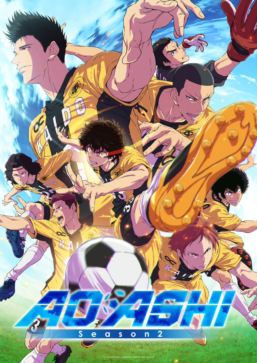 THEK3VINF2P_'s tweet photo. Ao Ashi Temporada 2
Fecha: 4 de Octubre https://t.co/sGkwa4d9vD