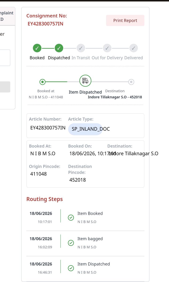 numis_India's tweet photo. @IndiaPostOffice Did u know a trip from Earth to d Moon &amp; back takes about 8 days.
And my #SpeedPost parcel frm Pune to Indore has taken more than that yet nobody seems to know where it is. No tracking updates, no whereabouts.
#Thankyou #indiaPost, for ur poor service🙏 https://t.co/6munzEwLuK