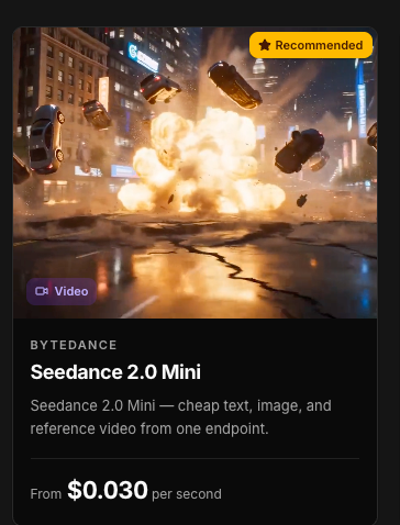reapi_ai's tweet photo. 🚀 Big news for creators! The new "Seedance 2.0 Mini" is officially HERE! 🎬  https://t.co/Beuw5VTZpQ

We’ve optimized everything to help you mass-produce high-quality content faster and cheaper than ever before. 

✨ Why "Seedance 2.0 Mini" is a game-changer:
📉 50% LESS credit consumption
⚡️ 2x FASTER generation speed 
🎥 Top-tier motion stability & camera work
📱 Optimized for TikTok, YouTube Shorts, and EC

It’s the ideal model for those who need speed without sacrificing quality. Whether you’re scaling a brand or growing your social presence, the Mini version is your new secret weapon for high-efficiency production! 🚀✨

Try it now and revolutionize your workflow!   https://t.co/Beuw5VTZpQ

#AI #VideoGeneration #Seedance #ContentCreator #TechUpdate #SocialMediaMarketing #TikTokTips