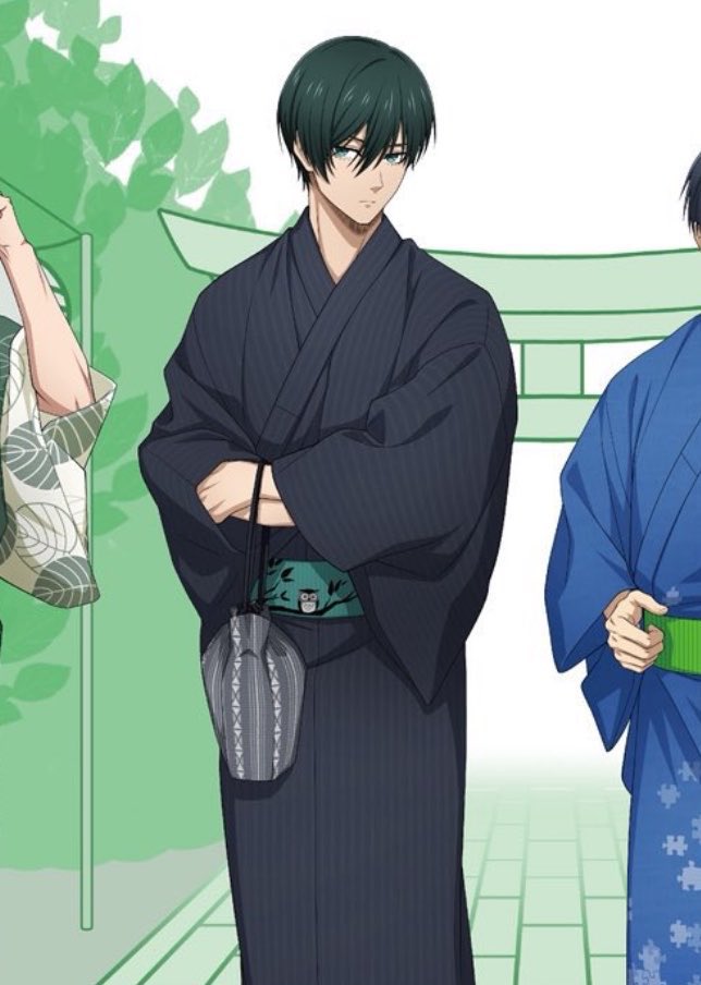 seishirobear's tweet photo. AAA rinchan in his yukata and the owl on his obi 🥹 too cute 🥹 https://t.co/s41oVNh3EU