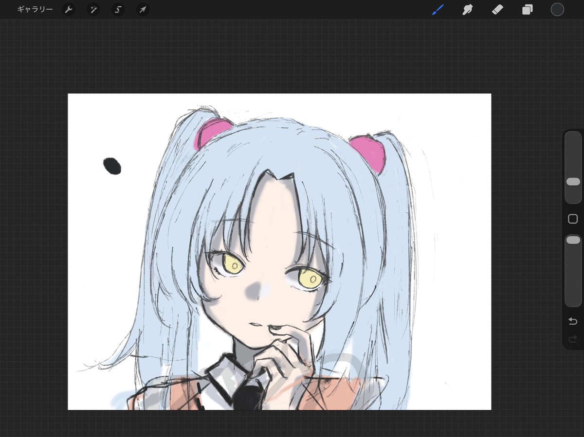 AruytL's tweet photo. るりるりを描こうと思ったんですけどなんか上手く描けなくて諦めた🥺 https://t.co/ZUD1AFVll8