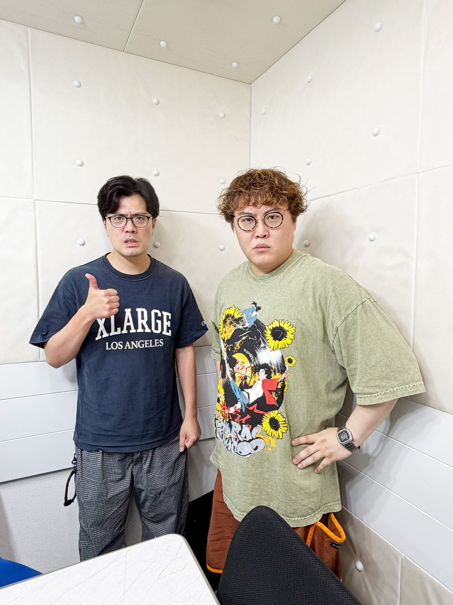 unagerorin's tweet photo. ／
23時ごろからは #うなげろりん
#252 直行便 配信です✈
＼

「今年中に恋人を見つける」と宣言する中谷さん。

そのために今の自分のよくないところを明らかにしてほしいと阪本さんにお願いしますが…😂

🎧ここから聴けます
https://t.co/oe52NLOrVt https://t.co/ktwMpTP0Gx