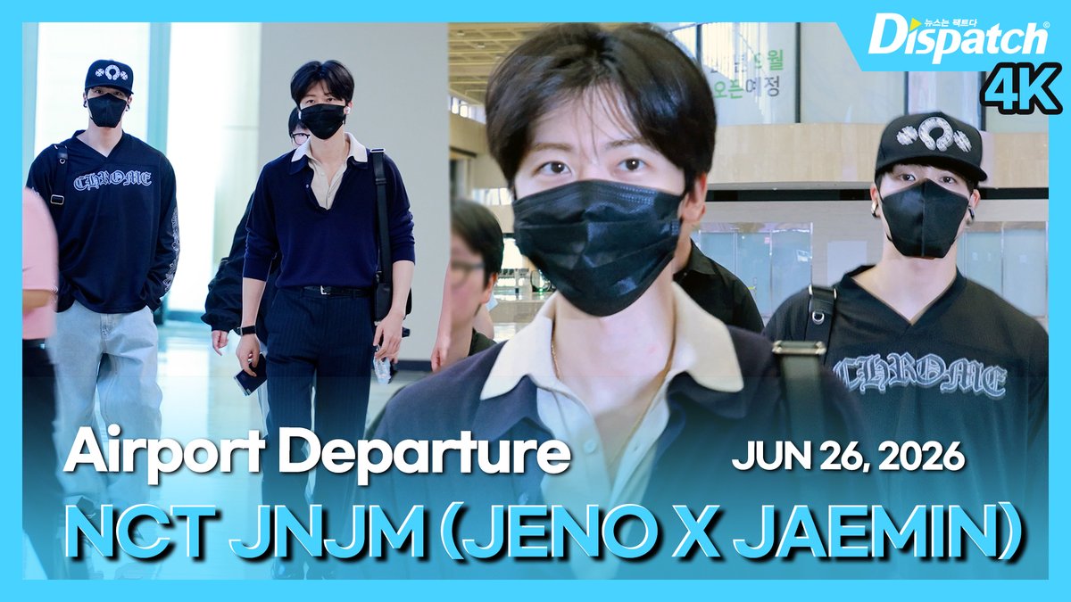 Dicon_korea's tweet photo. [🎥] NCT JNJM('NCT' 제노X재민), 김포국제공항 출국

https://t.co/RBkCuf2TGc

#NCT_JNJM #NCTJNJM_BOTHSIDES #제노 #JENO #재민 #JAEMIN #JNJM #NCTDREAM #NCT드림 #NCT #공항패션 #공항 #출국 #airport #departure #DIPE #디스패치 #dispatch https://t.co/1p6mRSjcgD