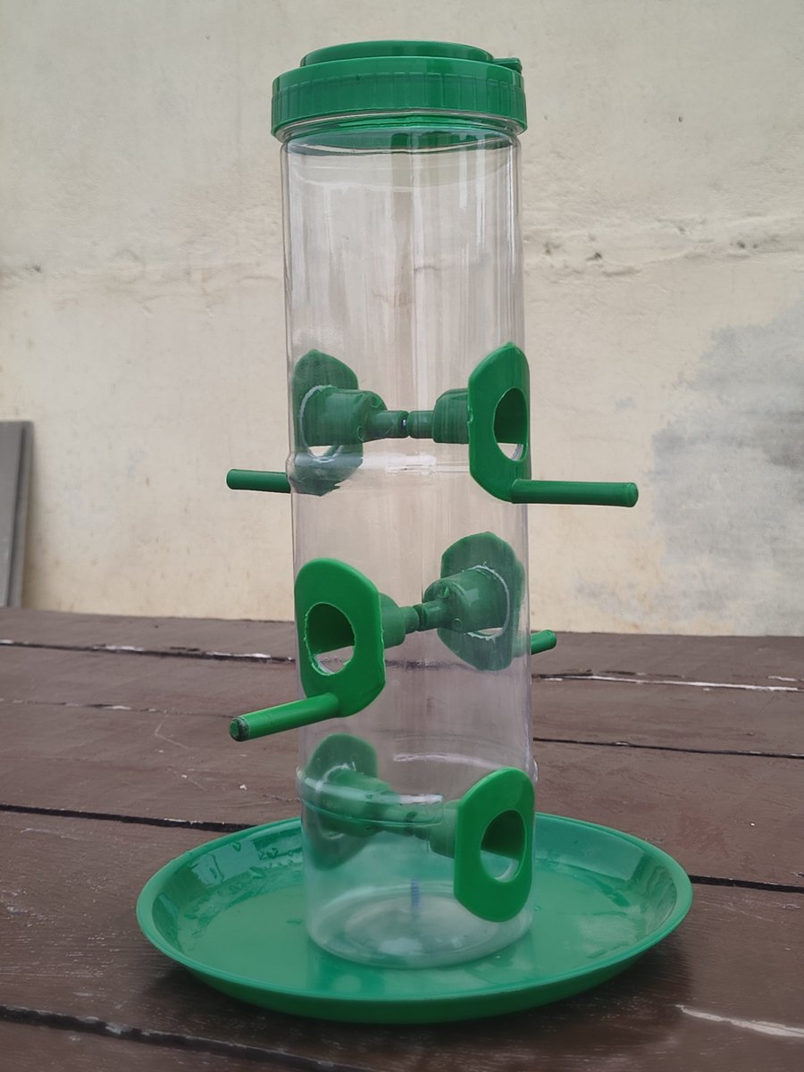 aaraam_pasand's tweet photo. Just bought this bird feeder and I already know it's going to become my favorite part of the mornings.
Can't wait to wake up to birds feeding right outside my room ๐ฆ๐ฟ https://t.co/b2paDA1Jvy