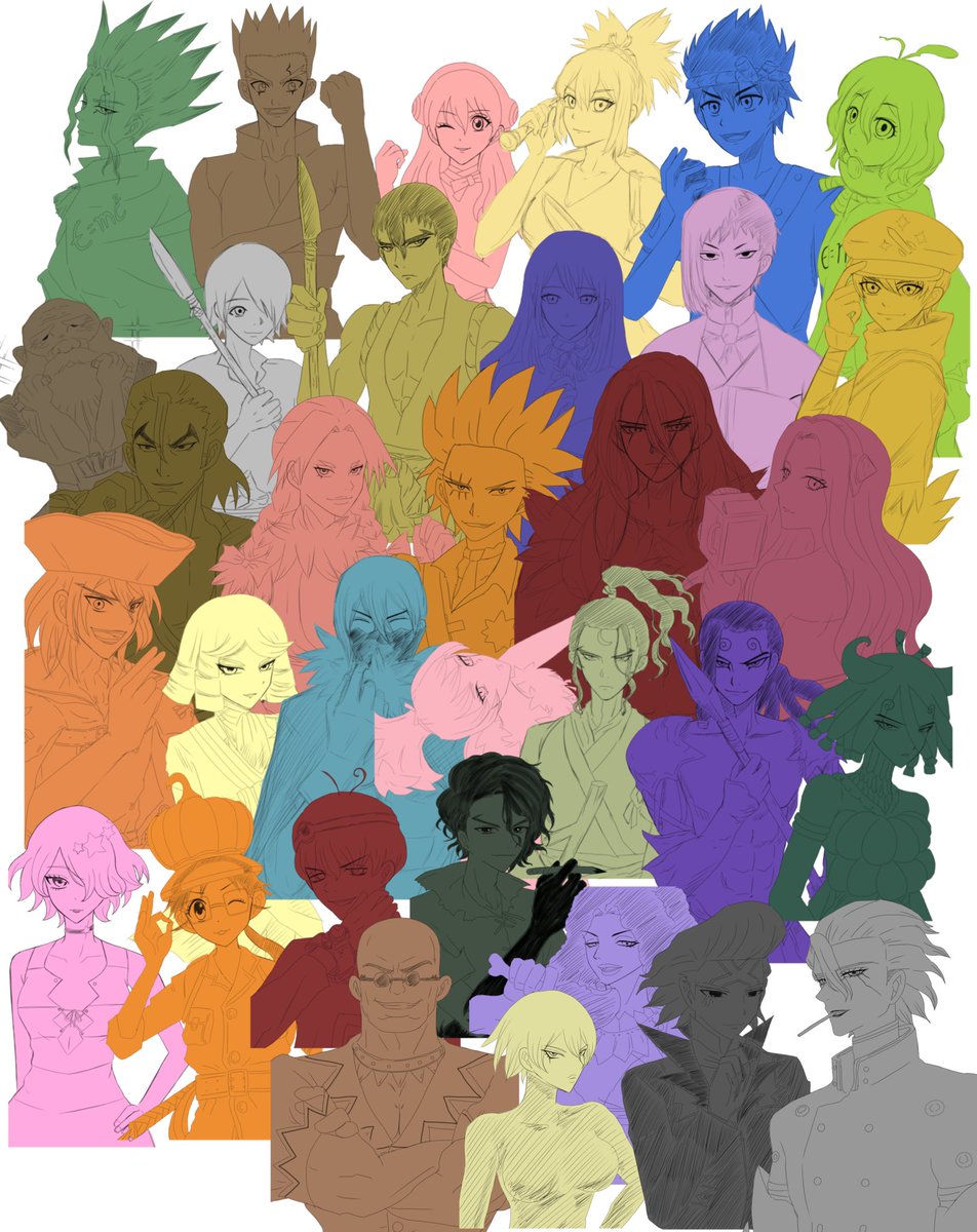 cf_cp02's tweet photo. ドクターストーンの世界って現実世界と科学で繋がってるからこんなにも唆るんだよね！！！
科学に興味を湧かせてくれてありがとーーーー！！
どのキャラもみんな大好きです❤️ #DrSTONE最終回 https://t.co/XQxboWkGsw
