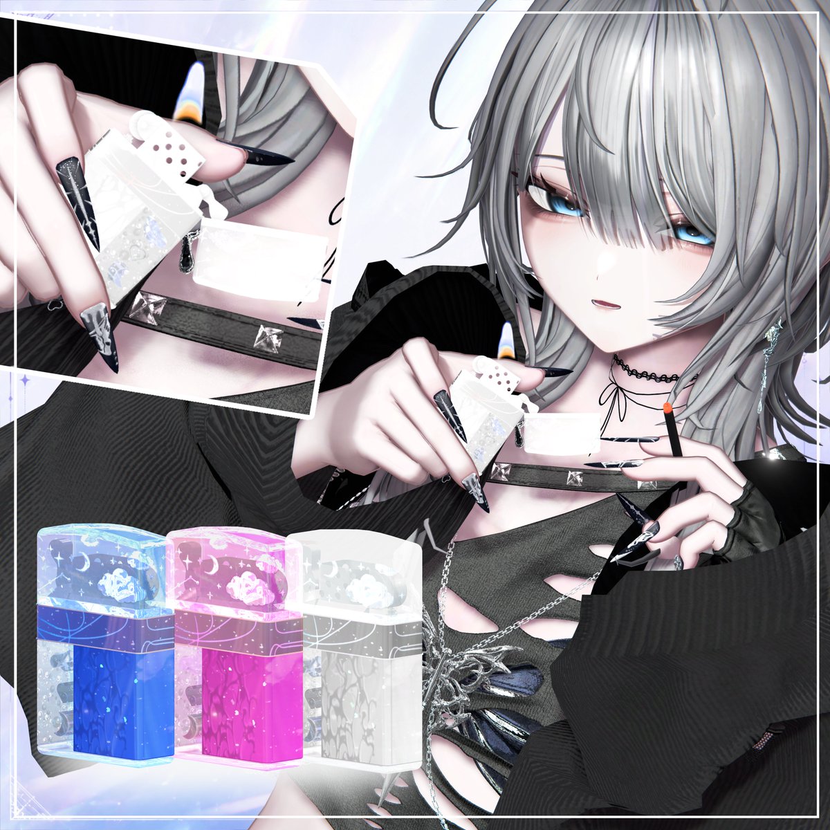 Levy_vrc's tweet photo. 🫧Levy式オイルライター -Veil-💧

 販売開始記念でこちら3名様にプレゼント！🎁

・Levy式オイルライター -Veil-

🔗https://t.co/fgCm87swJ2

●当選者数：抽選で3名様 
●参加方法：フォロー&amp;リポスト 
●締切：6/29 18:00  

#Levy_shop #さたにあ式タバコ https://t.co/pJOWZfVgcY