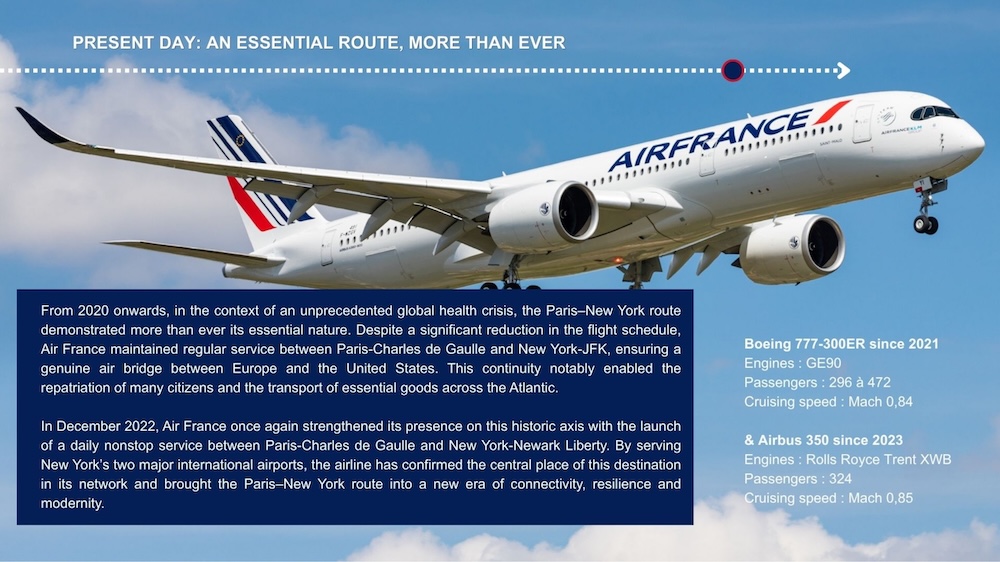 AeronewsGlobal's tweet photo. Video / @airfrance celebrates 80 years of Paris–New York flights.

Milestones: https://t.co/aWP6PkJ8Do https://t.co/T0vxWrhmgQ