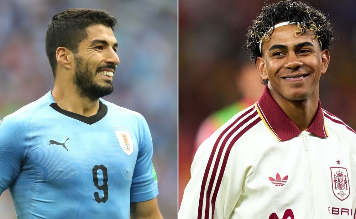 BarcaUniversal's tweet photo. 🚨Luis Suárez: "When Lamine came on against Cape Verde, you could already see it: everyone looked for him, gave him the ball, and you knew something was going to happen."

"He creates more attention for defenders."

"Against Saudi Arabia as well, Lamine started the match by breaking it open with a goal."