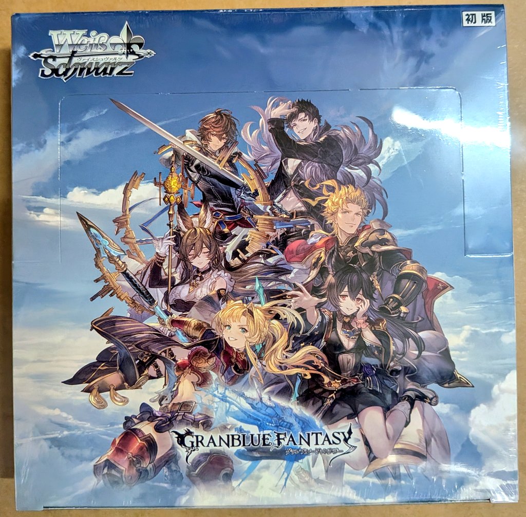 TSUTAYA_AWATA's tweet photo. 【トレカ新品販売情報】
2026/06/26発売
#ヴァイスシュヴァルツ ブースターパック
『グランブルーファンタジー』

店頭分ございます！！
ぜひ当店でお買い求めください✨
ご来店お待ちしてます😊

#TSUTAYA横須賀粟田店 https://t.co/vfoWZ1i1p3