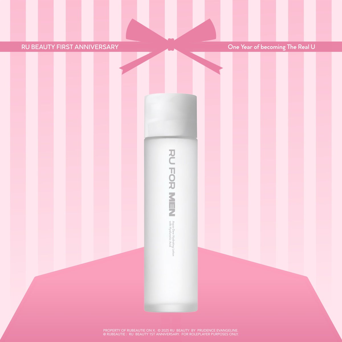 RUBeautie's tweet photo. ⠀

⠀ ⠀⠀#RUTheRealOne Special Souvenir.
⠀  ⠀   —————— ꒰ ᧔ෆ᧓ ꒱ ——————

⠀ ⠀ ⠀⠀  Aqua-Dew Hydrating Lotion
⠀ ⠀ ⠀  ⠀   Glow Day Pudding Cream

⠀ https://t.co/7YP8xPOr0T