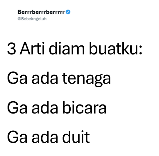 Bebekngeluh's tweet photo. https://t.co/gWEVuB7N4m