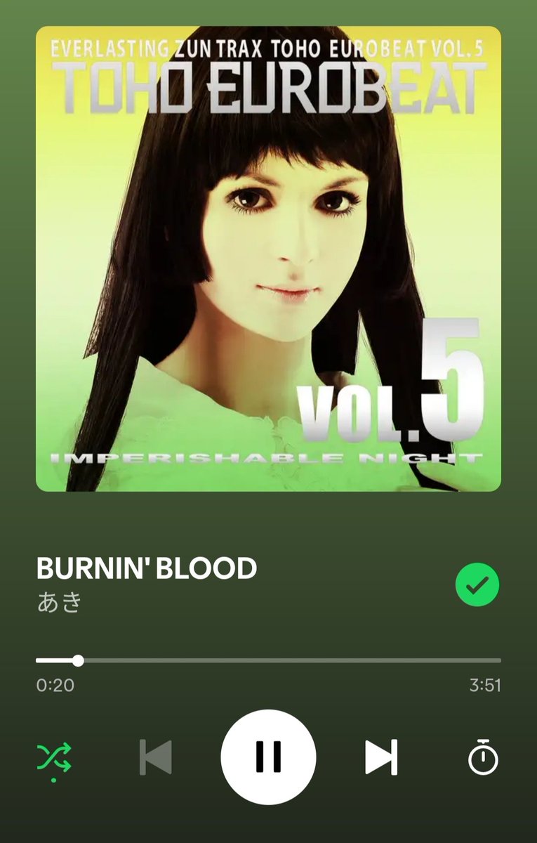 SNNM_Atrain8282's tweet photo. なんとな~く「BURNIN' BLOOD」って頭文字DAC味あるんだよな
#A_One https://t.co/Wucb5SnYEh