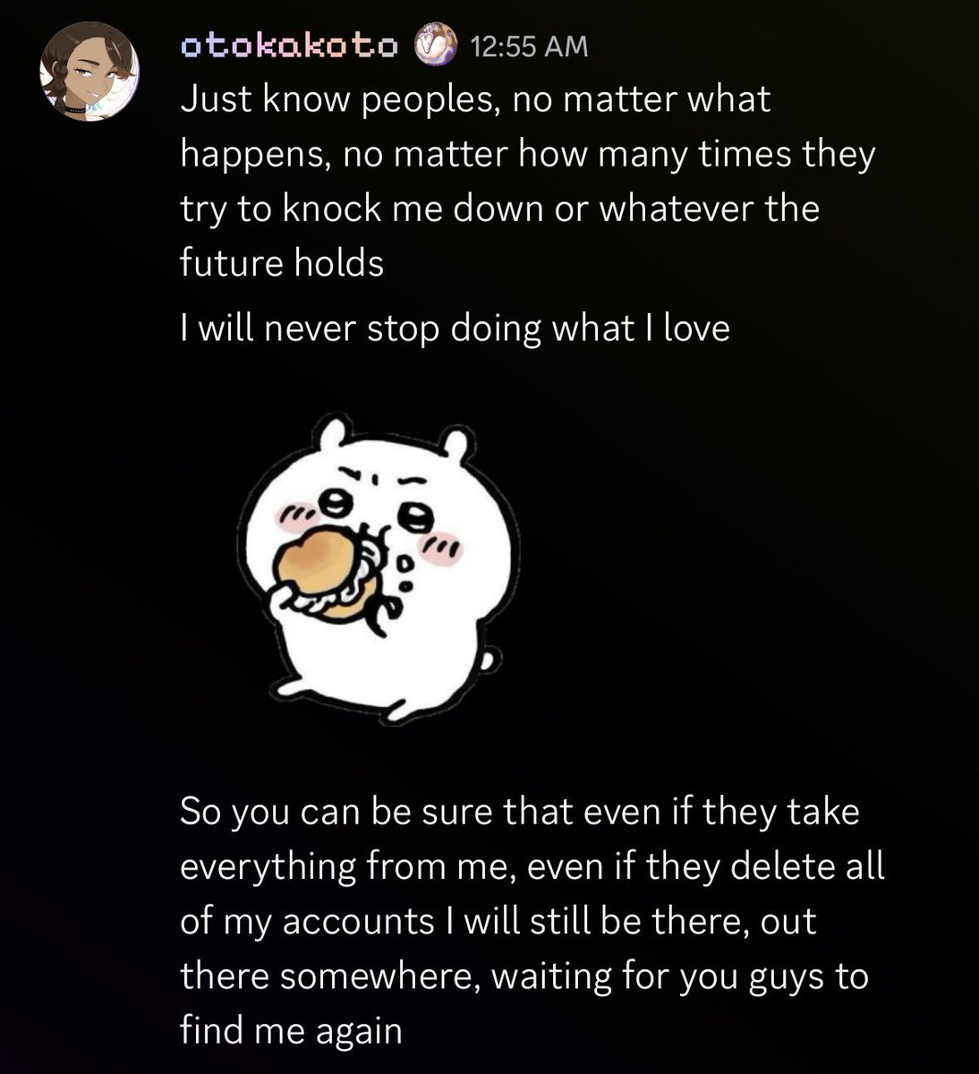 kakotokak's tweet photo. Just a little something I wanted you guys to know in case that in the future things don't get any better, because they sure have been getting a lot worse https://t.co/R3j9EUhyne