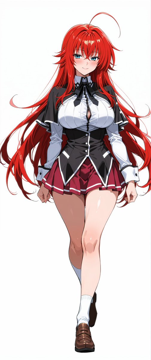 tabibitoillust's tweet photo. リアス/Rias
SFW illustration      
ねぇ @grok 一枚目と二枚目の画像の衣装を交換して https://t.co/rSpGqtmD2s