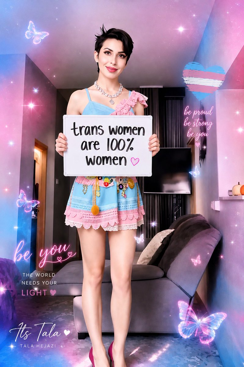 TalaHejazi11's tweet photo. 🏳️‍⚧️Tala Hejazi🩷💙
"Love is love. ❤️🏳️‍🌈 Happy Pride Month!"

 #PrideMonth2026 #prideweek #happypride #sissy #prideparade #prideandprejudice #happypridemonth2026 #happypridemonth #pridemonth🌈 #pride🌈 #prideandjoy #Pride #SissyFamily https://t.co/g1l7Rry6oz