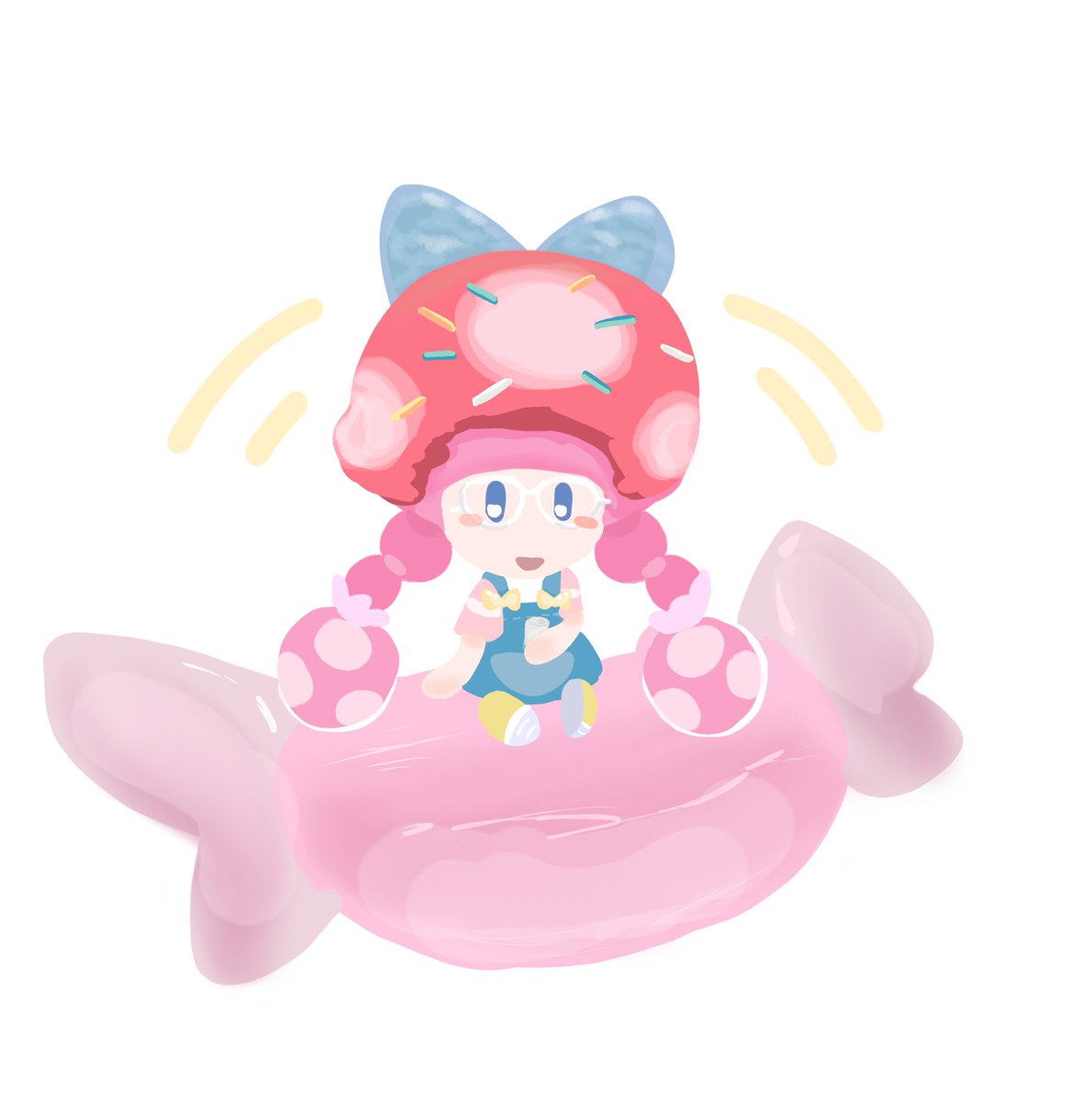 HerrityTvT's tweet photo. For my friend!🩷🍬 https://t.co/uoOiOGRAeK