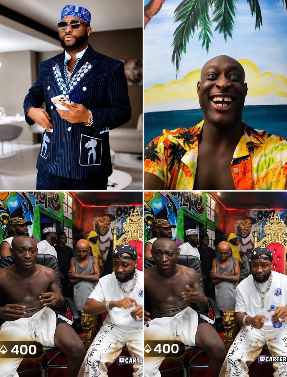 esegbonaluis's tweet photo. Davido has allegedly offered CARTER EFE a contract to OFFICIALLY join 30BG as their streamer and travel everywhere with Davido .  

According to Davido , Carter is so hard working and also a grateful person .  Since their last stream , Carter does not and has never asked him for anything to promote his songs .  He is extremely grateful and loyal .  

Carter organized a livestream yesterday just to promote Davido’s new single .Respect 🙌🙌

Moral lesson : When you help a grateful person , this is what happens 🙌🙏❤️