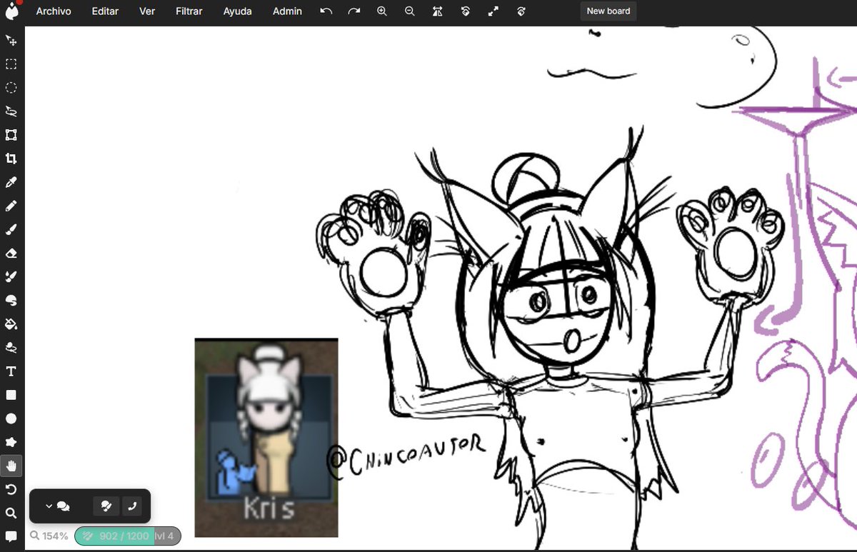 ChincoAutor's tweet photo. Kris, from my last Rimworld campaign. A cat girl living in a small settlement with her kin. Working on the rest of her family! #rimworld https://t.co/V8J5DLftJV