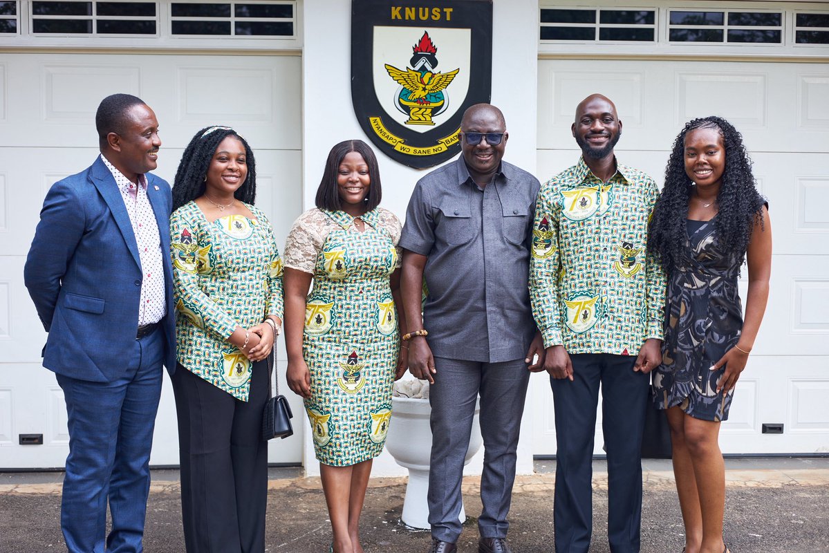 realShakirIsHaq's tweet photo. KNUST @ 75 , A Legacy in Motion

Last Wednesday’s 75th Anniversary celebration of Kwame Nkrumah University of Science and Technology was more than a milestone it was a moment of reflection and vision. It  was deeply insightful and highlighted  KNUST’s enduring impact. https://t.co/5RfjJLKf3T