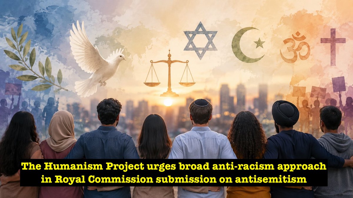 NRI_Affairs's tweet photo. The @HumanismProject's submission to Australia's Royal Commission argues antisemitism should be tackled within a broader anti-racism framework—not in isolation.

Read the full submission:

https://t.co/jQ4PJrXBYI

#Antisemitism #AntiRacism #Australia https://t.co/5CPkRlwxgE